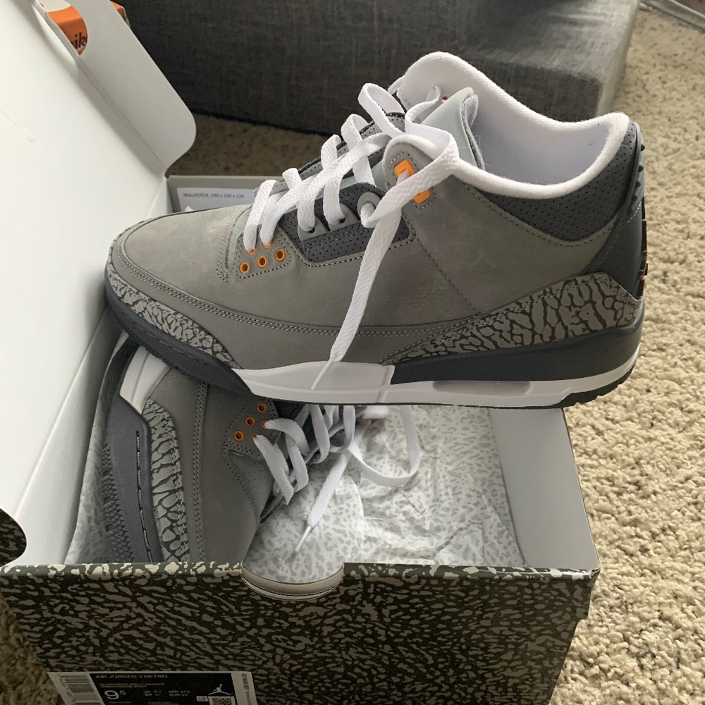 New in box air Jordan 3 retro